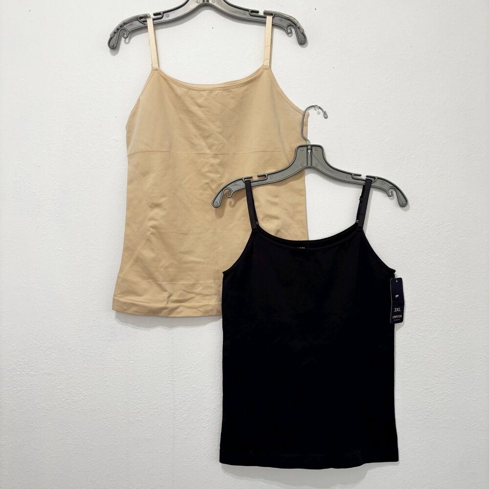 Empetua Womens Every Day Scoop Neck Cami XXXL Strappy Layering Stretch Capsule